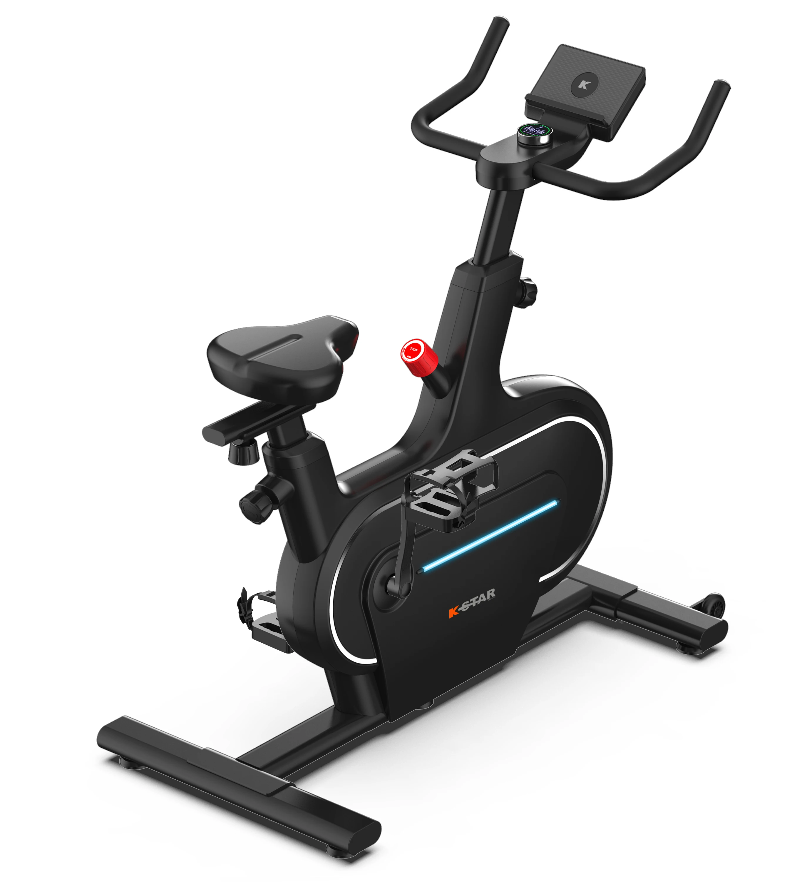 Kstar Factory Sales Customized Cardio Exercise Indoor Spinning Bike Body Strong Magnetic Spin Bike
