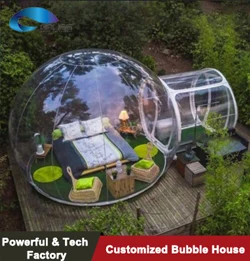 Kids Party Fun House Giant Clear Inflatable Crystal Igloo Dome Balloons Bubble Tent House Transparent Inflatable Bubble Home