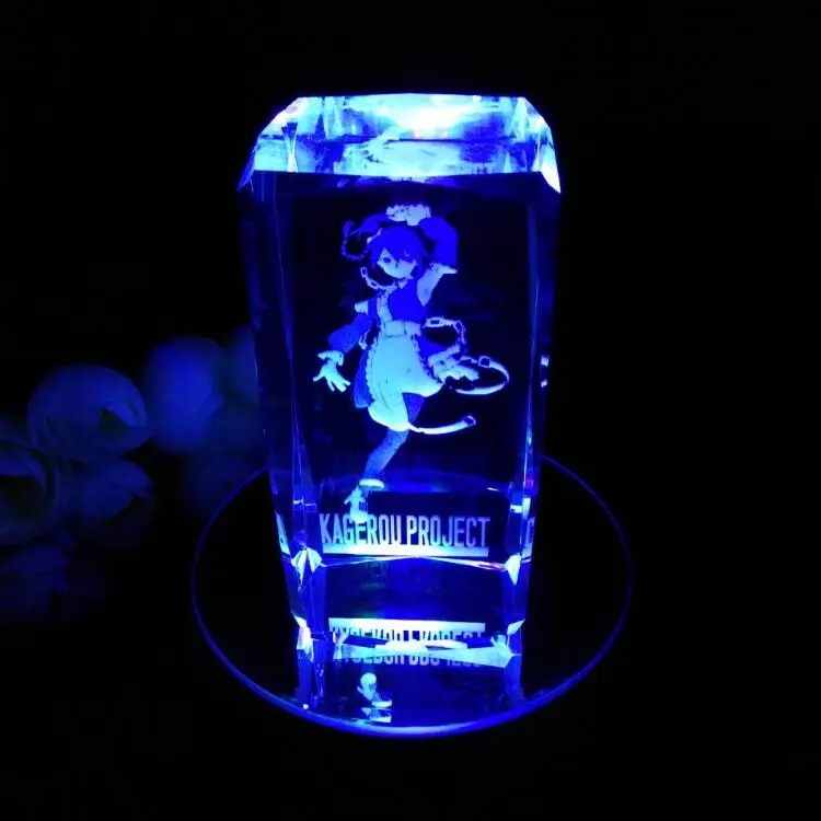 Crystal Crafts 3D Laser Engraving Blank Glass Block Crystal Cube for Souvenirs Gift