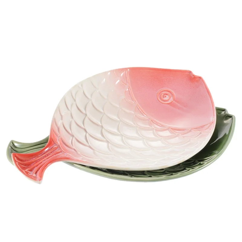 Large Serving Platters - Fish Shape Serving Plates, Colorful  Dinner Plates Serving Dishes for restaurant/home