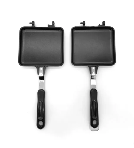 Горячая Распродажа домашняя газовая плита алюминиевый сплав флип антипригарная Съемная форма для сэндвичей