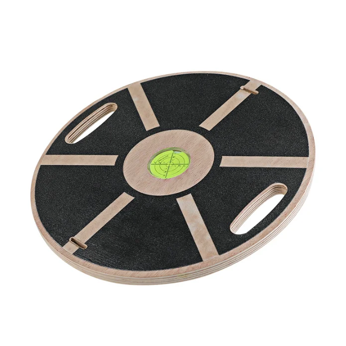 Деревянная балансировочная доска с вращением на 360 градусов для домашних тренировок