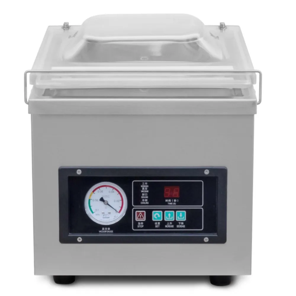 
260 A3 Stainless Steel Desktop Vacuum Sealer With 260mm Seal bar Suitable for Restaurant and Home Use Packing Machine 