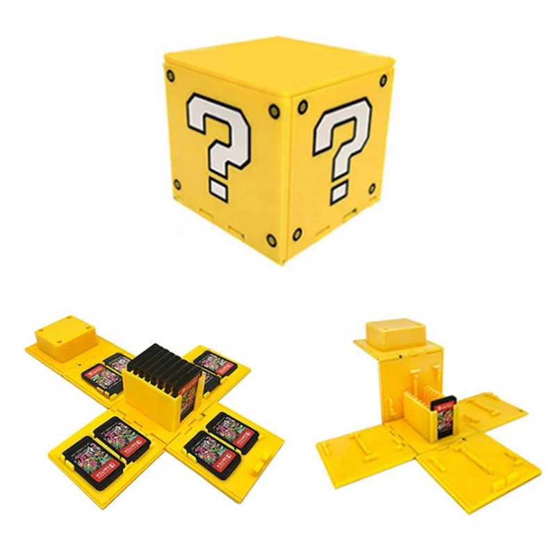 
Бесплатная доставка, многофункциональный качественный игровой аксессуар, складной чехол для игровых карт Nintendo Switch с 16 слотами для карт 