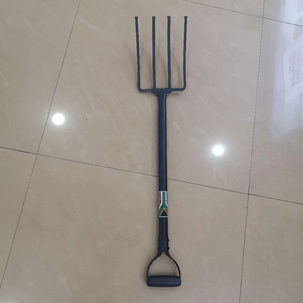 Metal Handle Garden Farming Fork with Steel Handle South Africa Style F107Y
