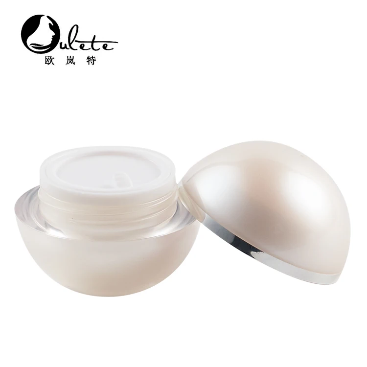 Sale Acrylic Jar Shape Face Cream Jars Lip Balm Ball Container Acrylic Cream Container Jar