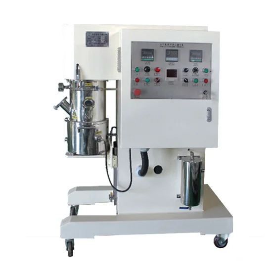 Viscosity Slurry Mixer For Solder Paste Lab Vacuum Double Planetary Mixing Machine planetary mixer