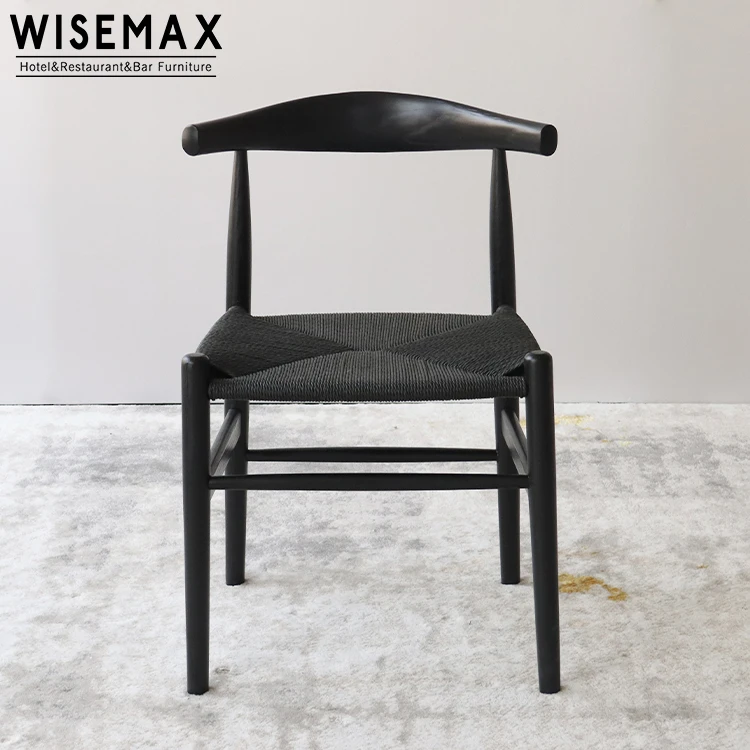 Мебель WISEMAX, профессиональная фабрика, оптовая продажа, стул для столовой из массива дерева, стул Wishbone, Обеденная Мебель