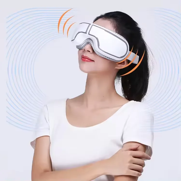 Eye Care Massage Equipment Improve Sleep Relieve Eye Fatigue Wireless Smart Eye Massager With Heat Compression