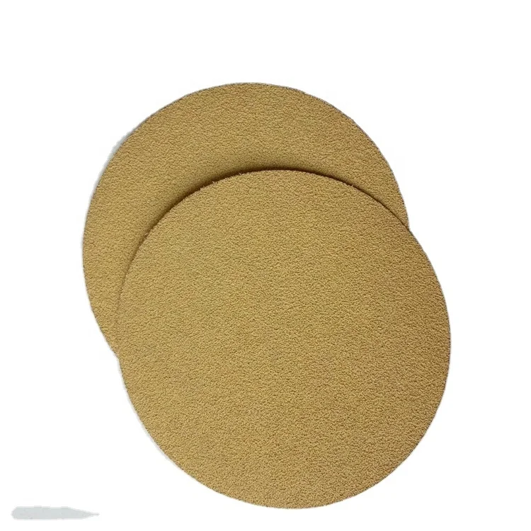 Round shape Sand paper Abrasive sanding disc 5 inch 8 holes for wood and car polishing Aluminium Oxide circle sanding disc