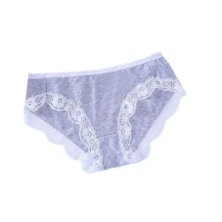 0.2 Dollar Model SST003 Size Free Stock Ready Girls underwears Custom Thong Underwear Women Pictures With Transparent Material