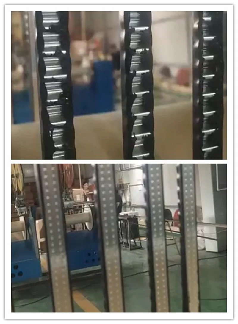 glass insulating Butyl aluminum spacer with molecular sieve for double glass insulated glass