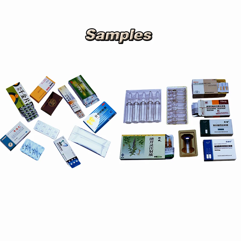 Full Servo Automatic High speed Continuous Cartoning Machine For Blister/Tube/Pill Tray/Soft ALU Strip/Sachet