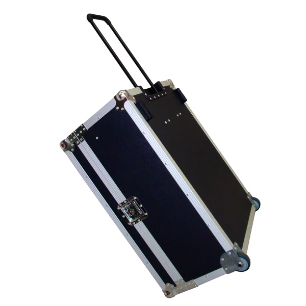 Factory Price  Custom Dimension Aluminum Flight Tools Protective Carrying Case with Handle and Wheels