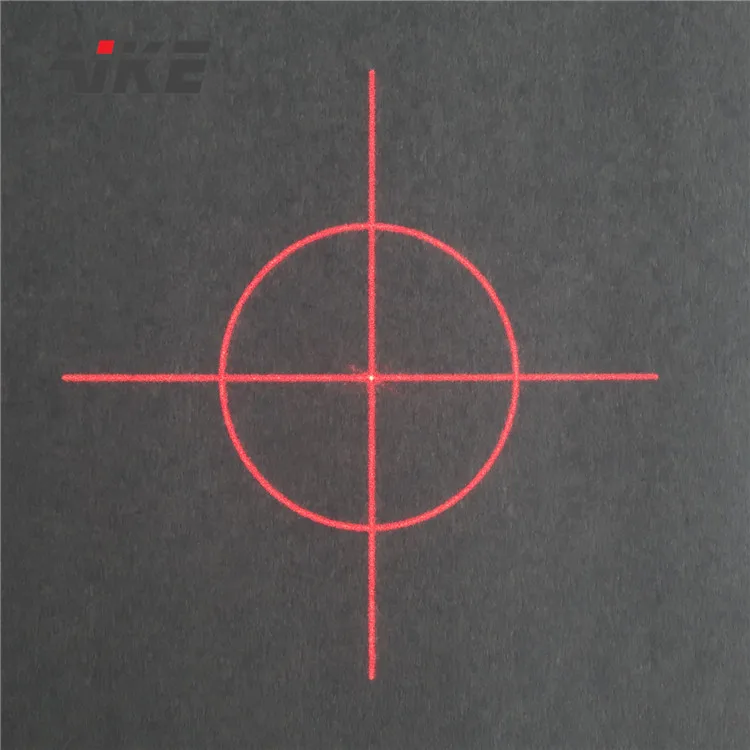 AIKE 450/515/532/635/650/730/780 нм диффузорный оптический (DOE) видоискатель (круг + Крест) лазерный модуль