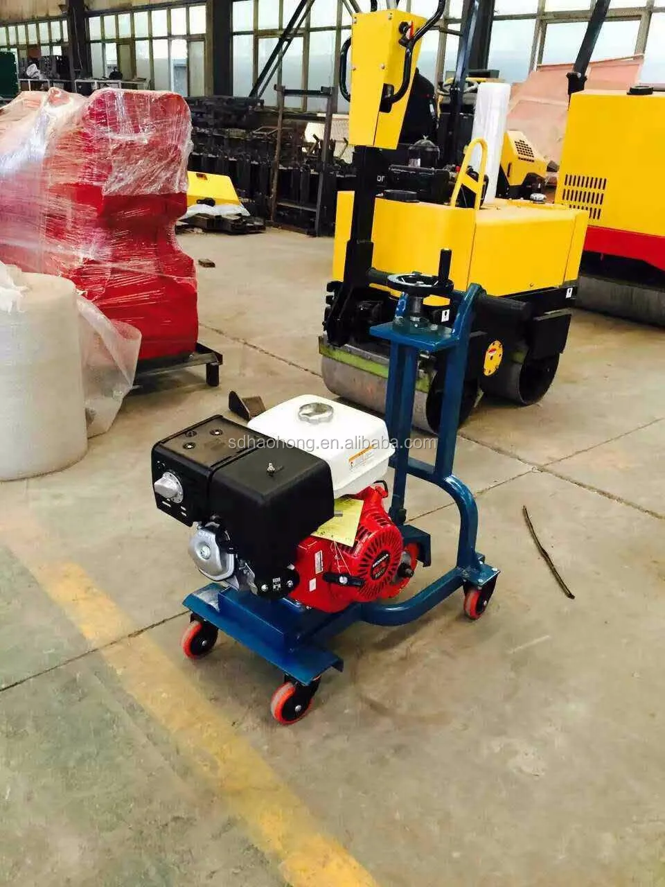 portable road crack machine concrete road slotting machinery