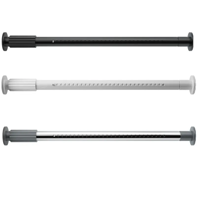 
cheap white curtain rod Best selling accessories 32mm curtain rod metal curtain rod 