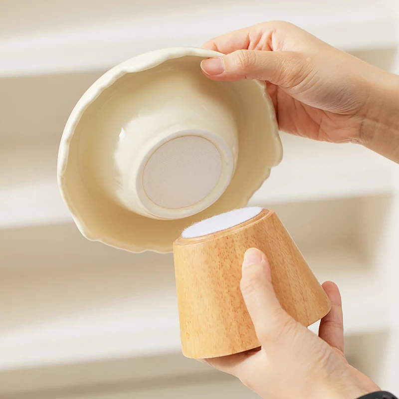 2024 Wholesale Split Ceramic Pet Bowl Elevated Mouth Neck Anti-Tipping Cat Dog Food Bowl Tilted Water Ceramic Bowl with Stand