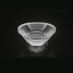 Manufacturer 75MM PMMA PC Plastic Optical LED Lens Indoor Retail Led Lenses Down Light Spot Light Track light lens TIR LED L