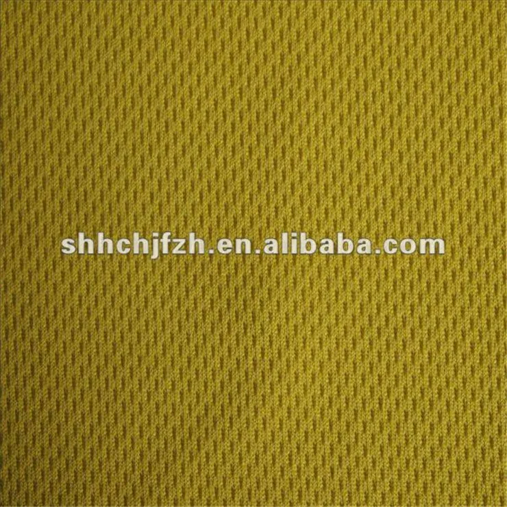 GRS Eco-Friendy Recycled Polyester Bird Eyed Mesh RPET Fabric