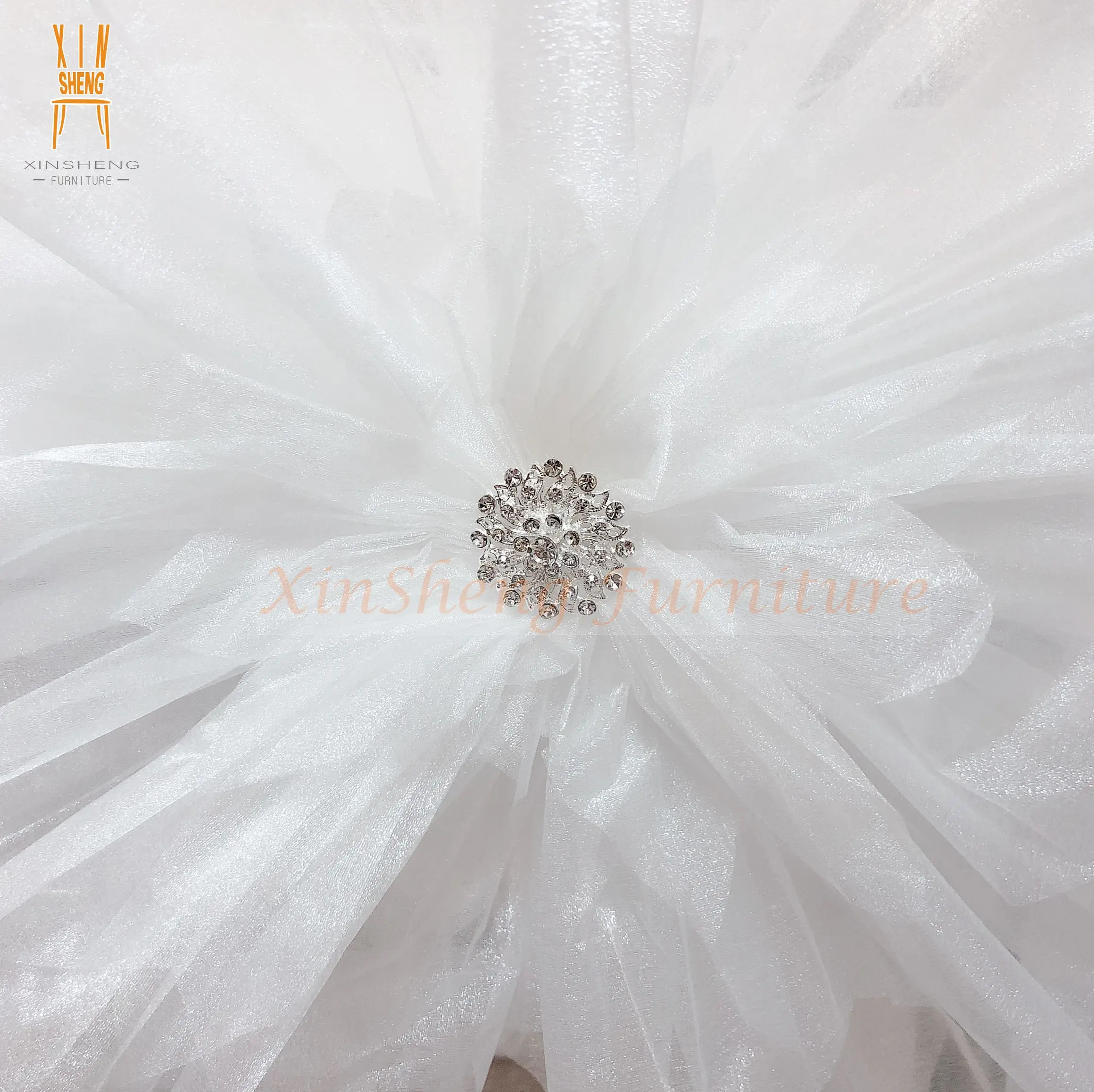 Wedding Decoration Customize Chiavari Chair Back Flower Sash