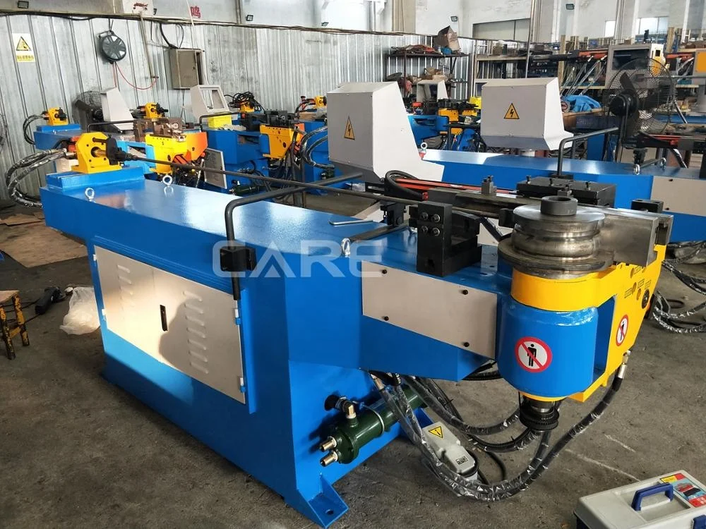 Ручная подача гидравлической трубы DW38NC, гибочный станок с оправкой