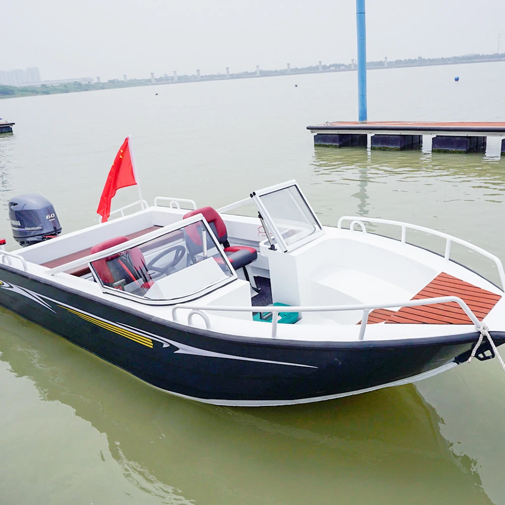 Factory Hot Sale 16 ft speed boats wholesale speed boats for water sports outboard engine speed boat for sale