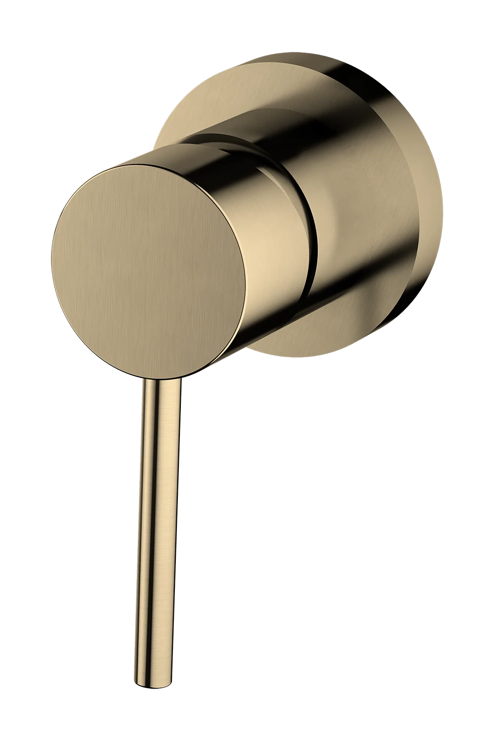Heath DZR Brass Hot and Cold Flexible Operation White Bath Shower Mixer For Bathroom