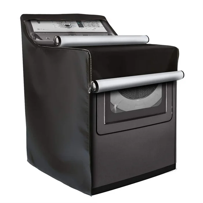 Hot Sales Black Square Oxford Cover for Washing Machine with Uv Resistant