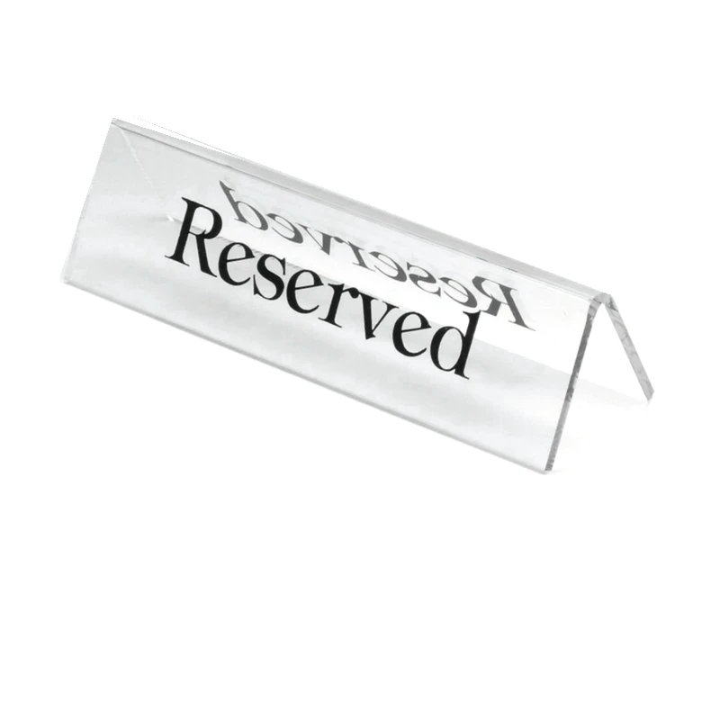 Cheap Thickness 3 Inches Clear Acrylic Sign Holder Stand  Acrylic Stands