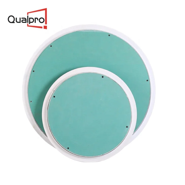 Wholesale price metal ceiling access panel round shape inspection door with gypsum board