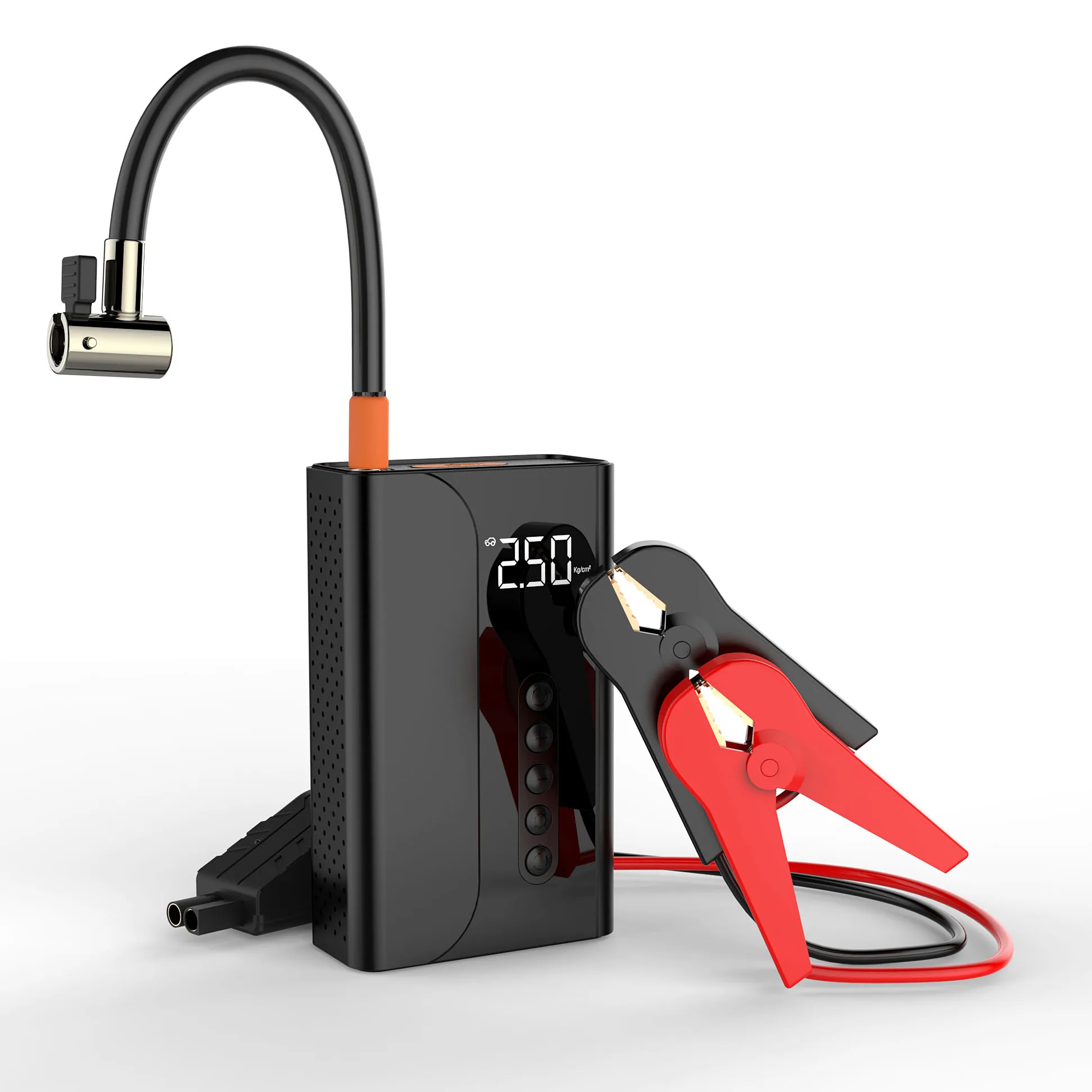 Горячая Распродажа автомобильный стартер 4 * USB Type-C с ЖК-экраном, быстрая зарядка USB, 12 В автомобильный усилитель батареи и автомобильный внешний аккумулятор