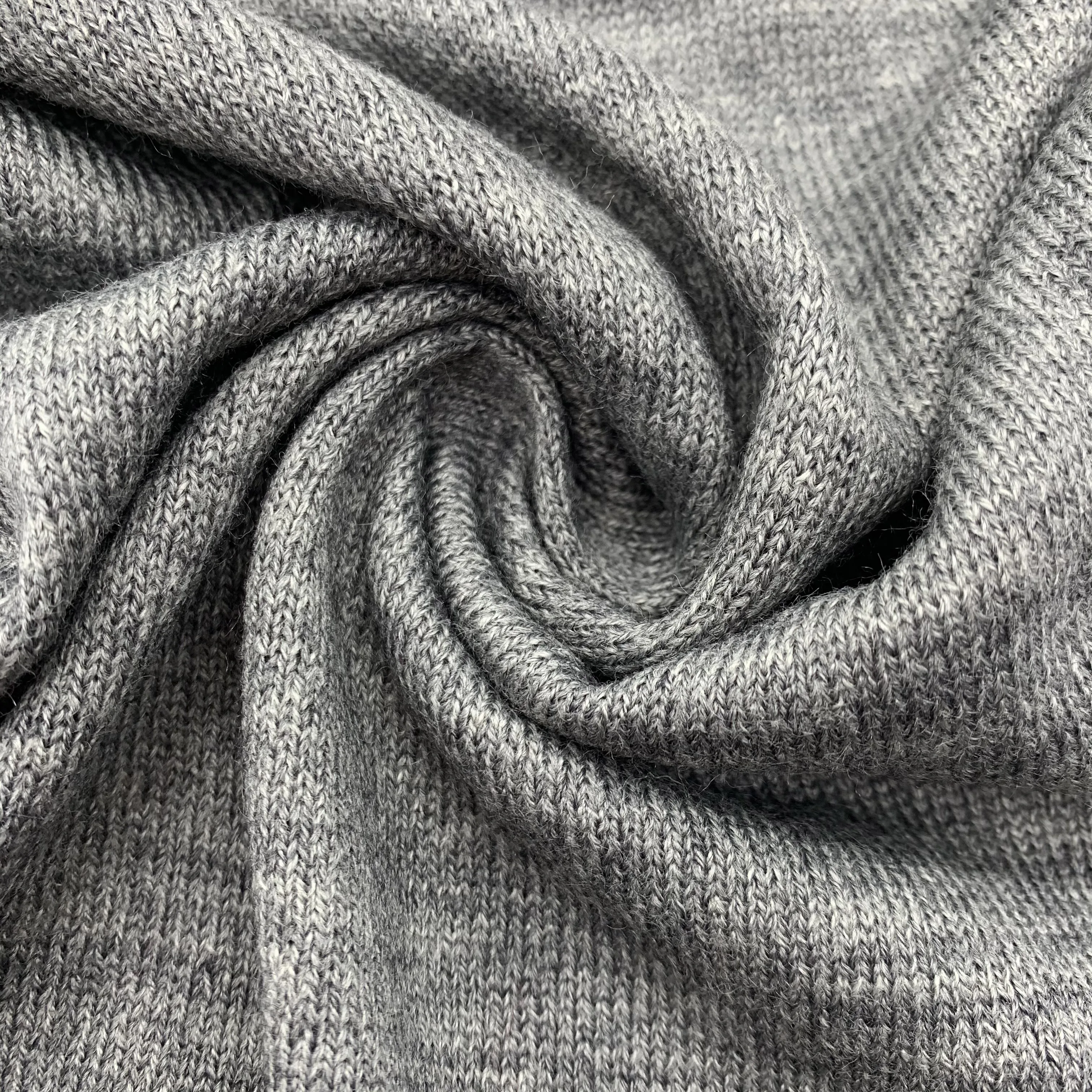 High Quality 2/32s 65%Recycle Polyester 35%Ecovero Viscose Grey Melange Blended Yarn For Sweater