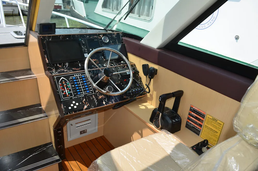 9.8M 12-PERSONS aluminum fishing motor boat for sale