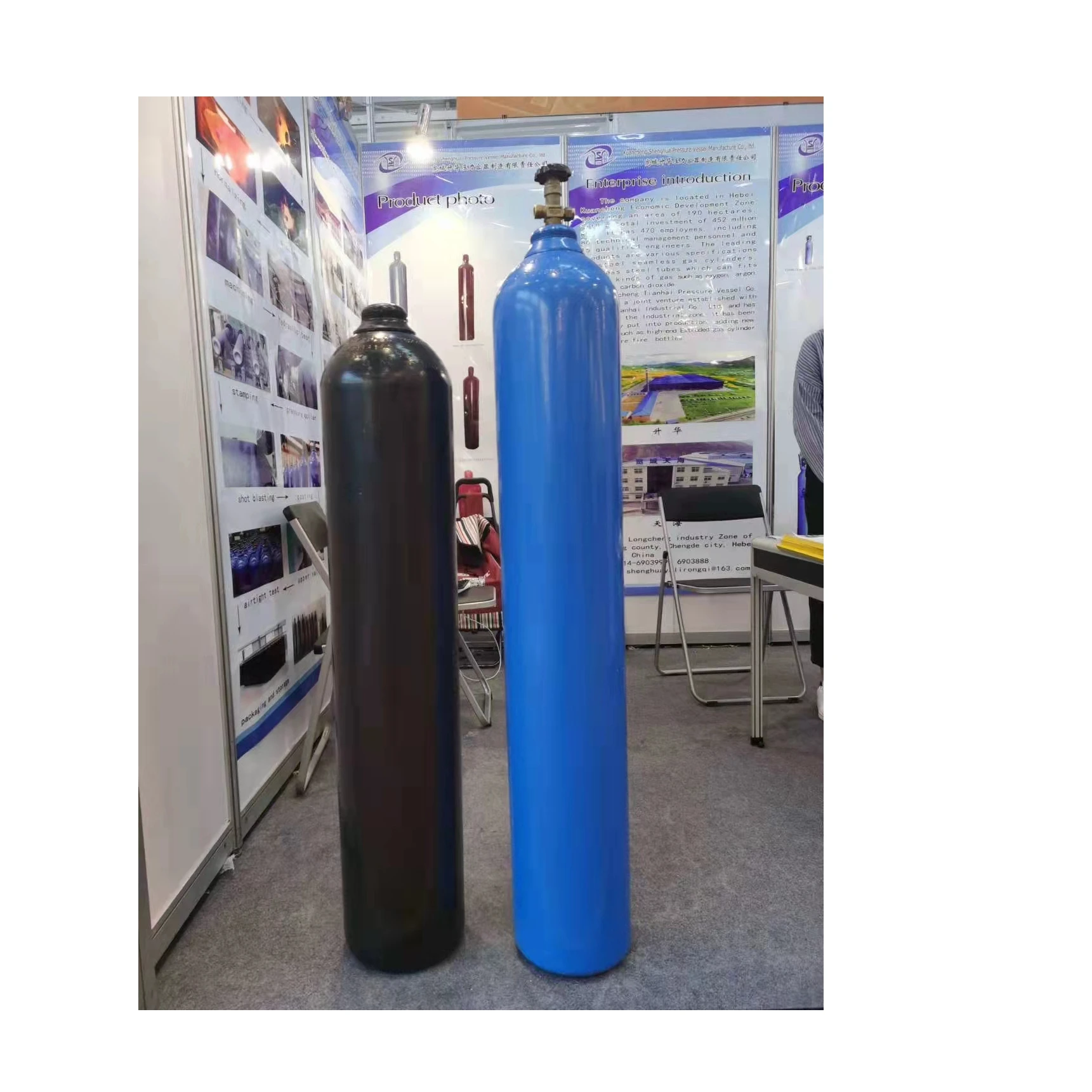 Multiple size options Medical 150bar Empty Oxygen Cylinder