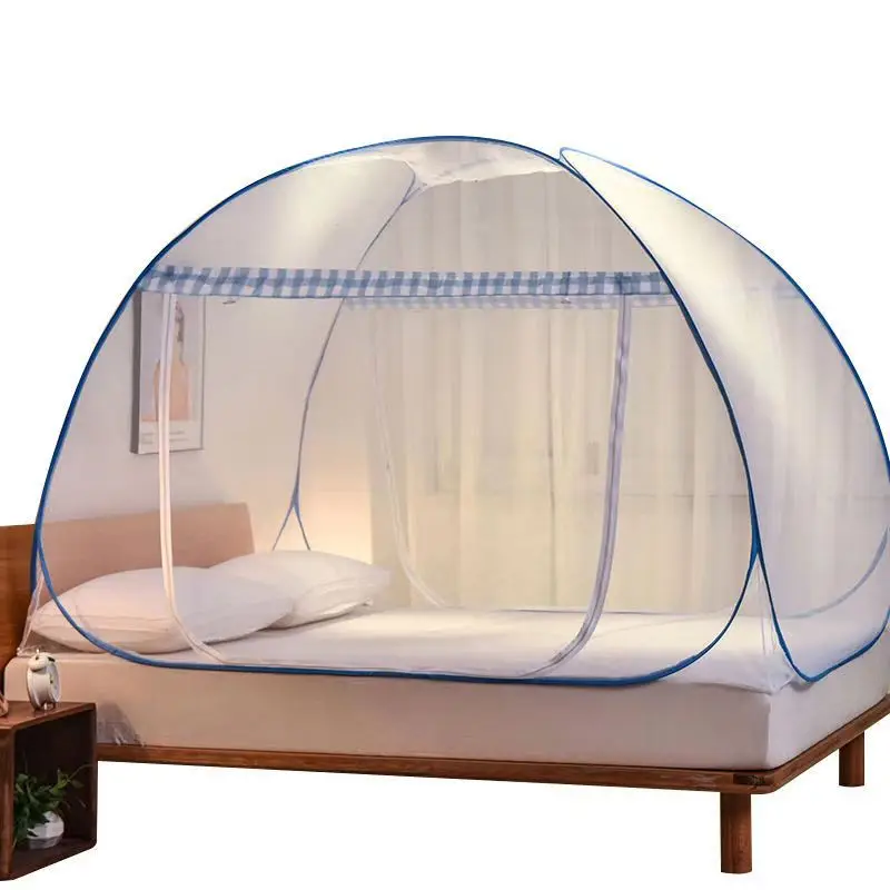 Portable Portable Mosquito Ne Single-free Folding Automatic Door Installation Pop Up Breathable Hammock Kids Bed Tent Home Decor