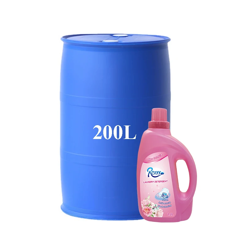 Wholesale Bulk Lasting Fragrance Deep Cleaning 200L Barrel Full Effect Laundry Detergent Liquid