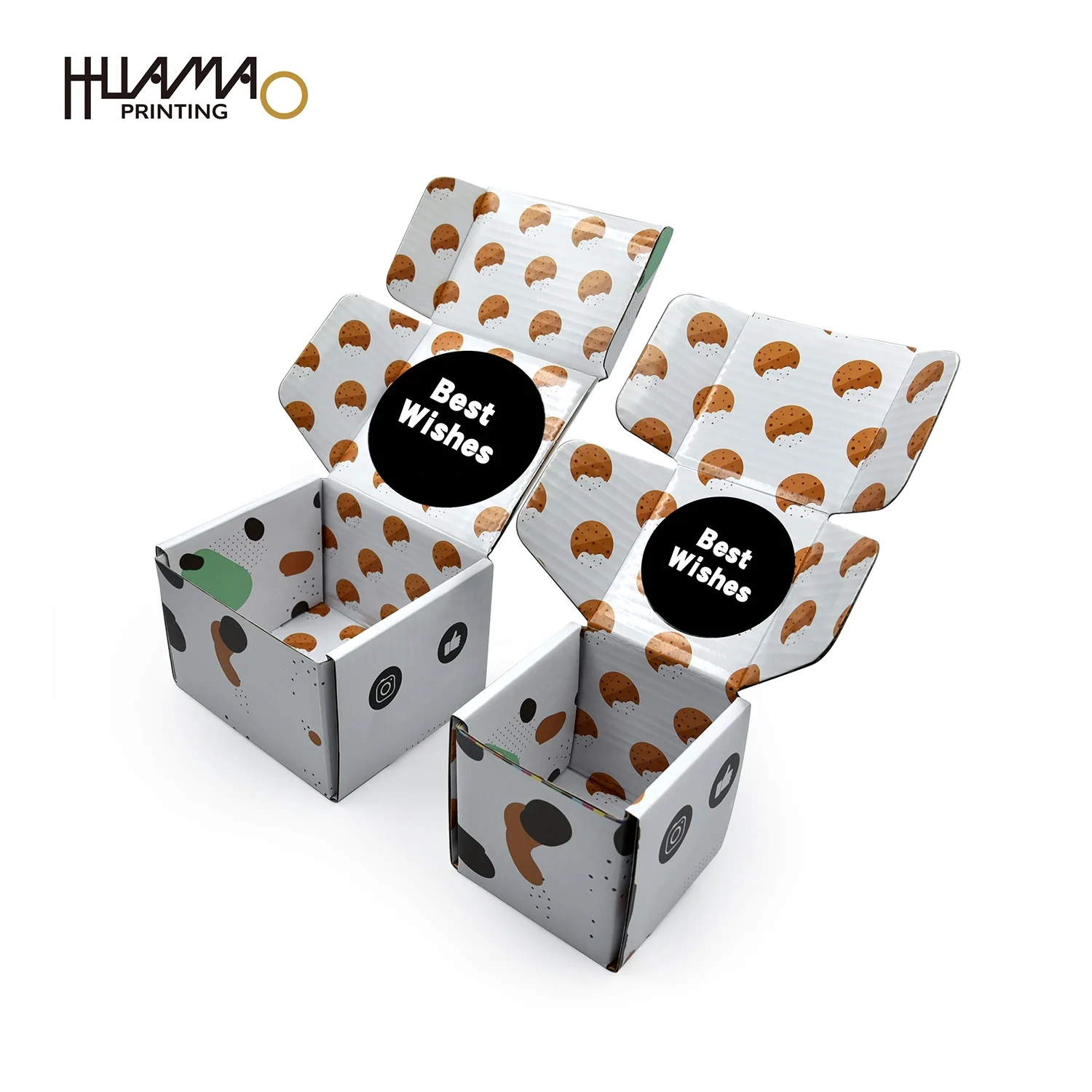 Hot Sale Golden Supplier Custom Packing Box Tattoo Sticker Paper Cup Raw Material Stickers Teacher Biodegradable Mailer Boxes