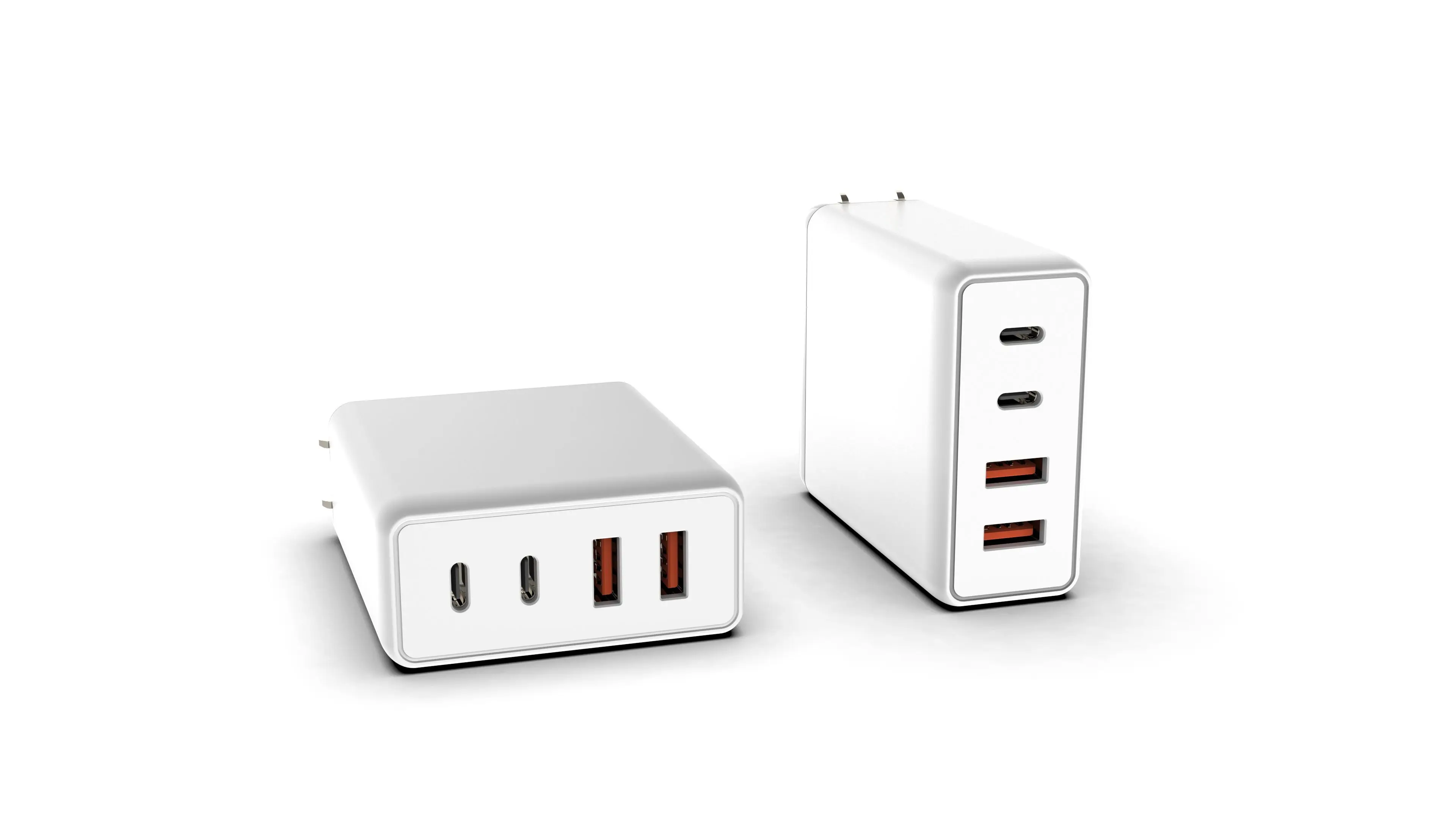 GaN tech USB type C 100W charger  2020 new Idea gallium nitride Foldable Adapter for MacBook iPhone PD 3.0 GaN Wall Charger