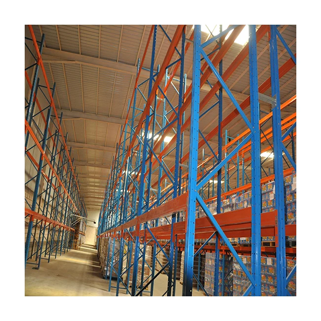 Сверхпрочная стойка Промышленный Склад металлическая система стеллажей для поддонов