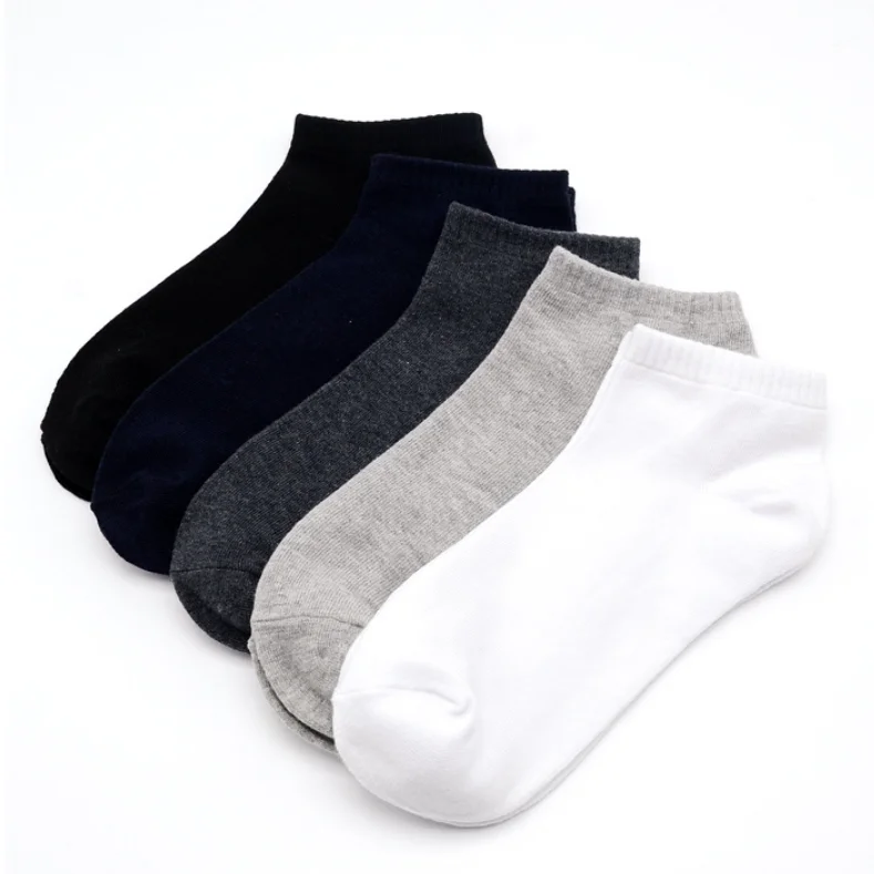 Factory Price Large Size Cotton Men Socks Ankle