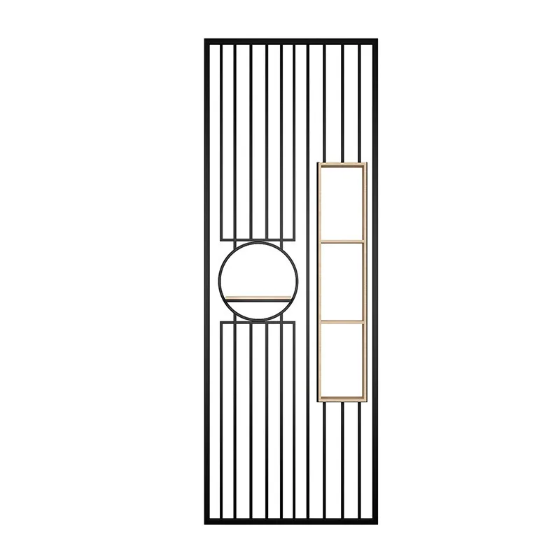 
Modern And Simple Wrought Iron Partition Light Luxury Small Apartment Living Room Entrance Hallway Screen 