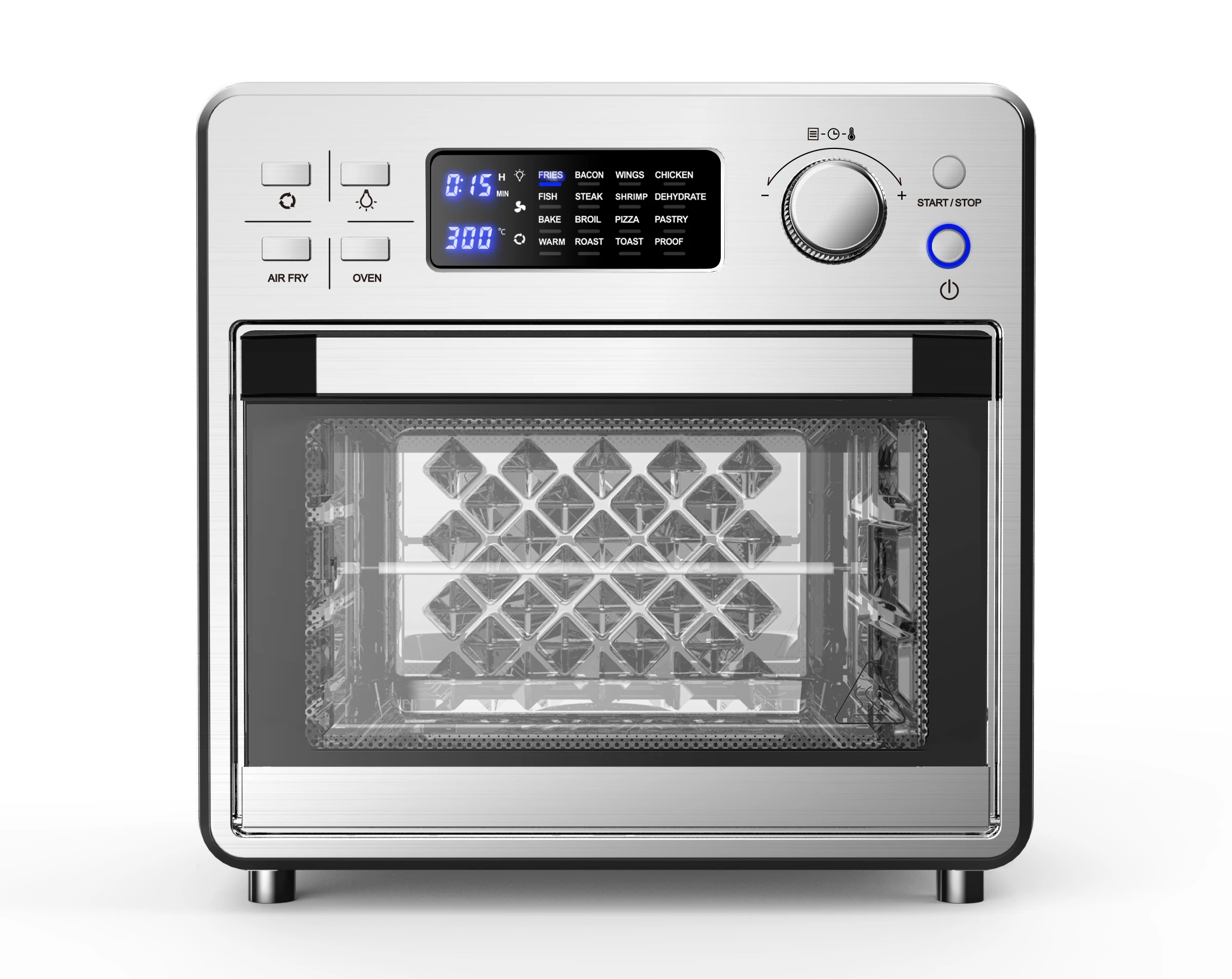 Цифровой светодиодный галогенный фритюрница с аксессуарами, 15 л, 25 л