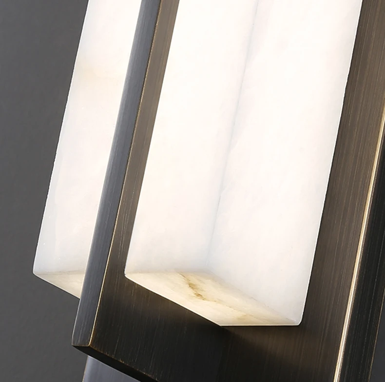 corridor wall lamp contemporary metal wall lamp luxury decorative simple copper marble wall lamp