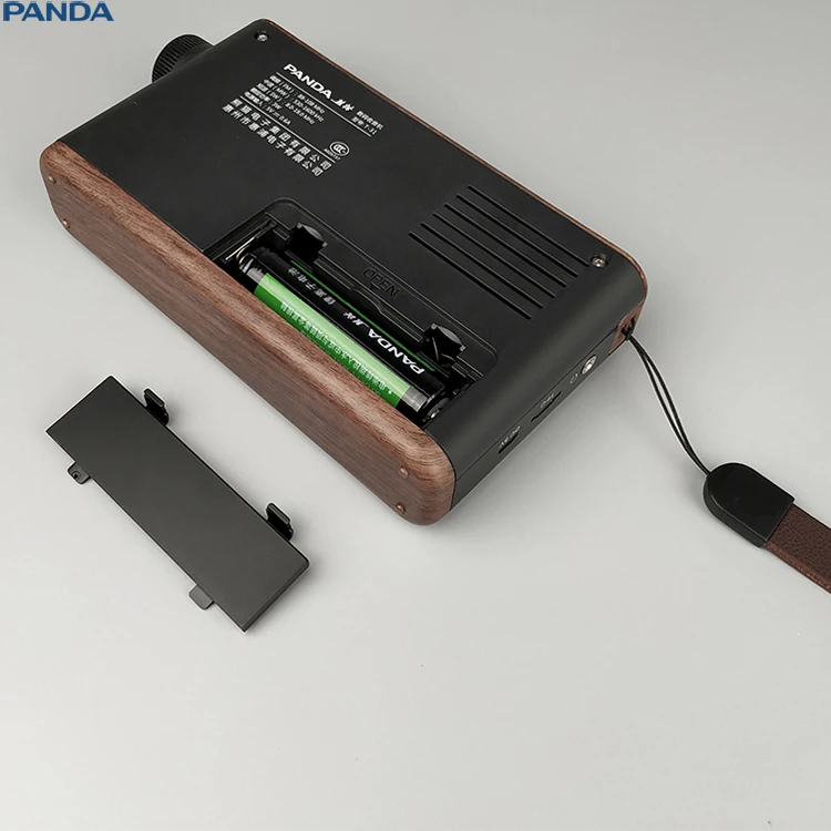 T-31portable vintage am fm old wooden retro radio with TF card function am fm radio retro