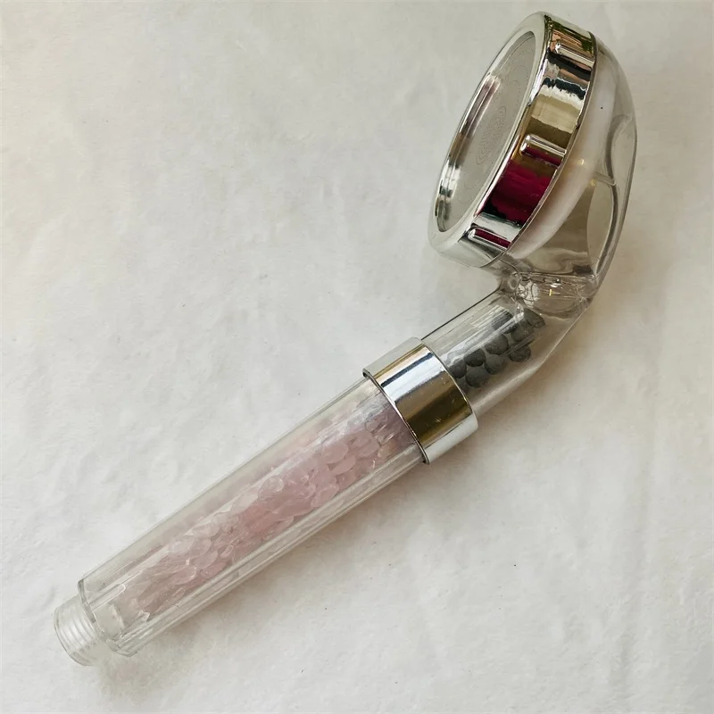 Wholesale Spiritual natural healing crystal tumbled stones crystals gravel filter shower head for bathroom