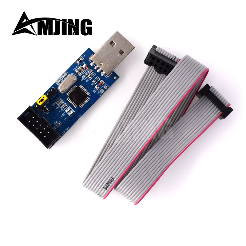 Фирменная Новинка 51 MCU кабель загрузки avr USB asp загрузчик HW-437