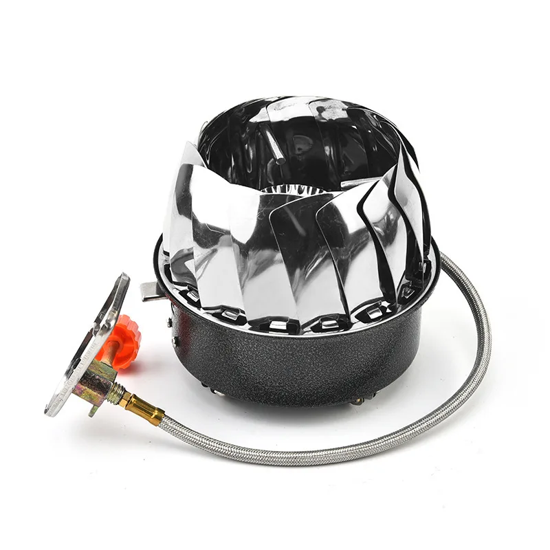 New Black Small Size Outdoor Camping Folding Cooker Portable Electric Professional Manufacturer Tourist Burner Gas Stove