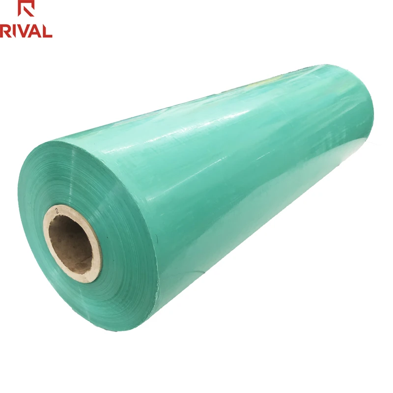 
2020 Easy to use white color plastic grass pack silage stretch wrap film manufacturers 