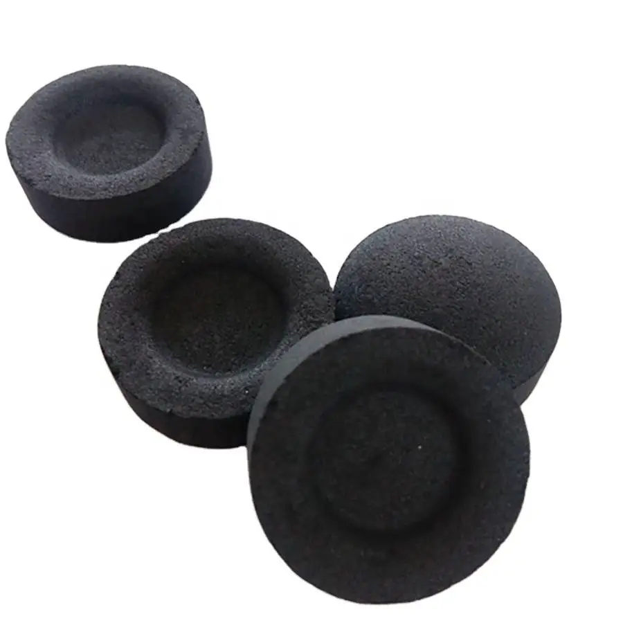 Manufacture Round Quickly Light Shisha Wood Charcoal For hookah